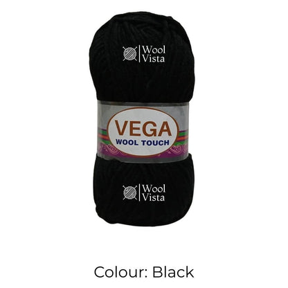 VEGA WOOL TOUCH - YARN BALLS - (PACK OF 5)
