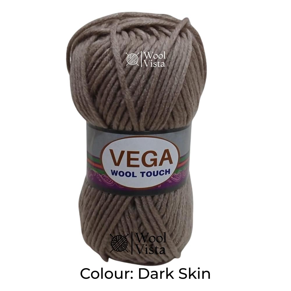 VEGA WOOL TOUCH - YARN BALLS - (PACK OF 5)