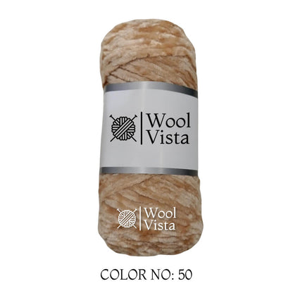 VELVET CHENILLE YARN - VELVET YARN BALL (PACK OF 5)