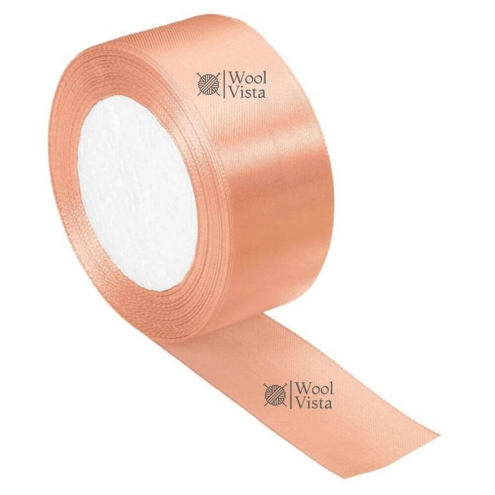 WIDE ELEGANT POLYESTER RIBBON – 25 YARDS (1 INCH / 2.5CM) FOR WEDDINGS, GIFTS, PARTIES & DIY CRAFTS