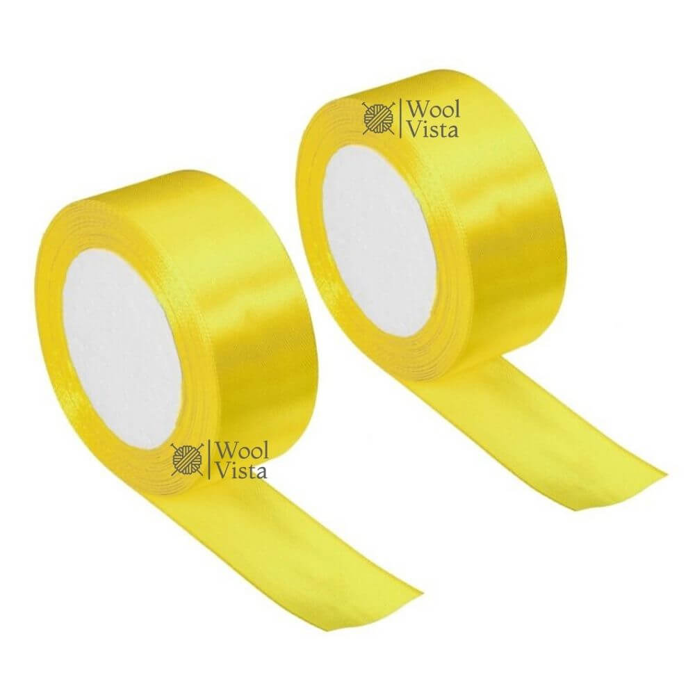 WIDE ELEGANT POLYESTER RIBBON – 25 YARDS (1 INCH / 2.5CM) FOR WEDDINGS, GIFTS, PARTIES & DIY CRAFTS