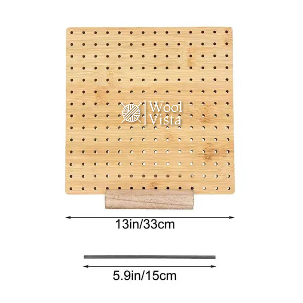 WOODEN BLOCKING BOARD (FOR GRANNY’S SQUARE)