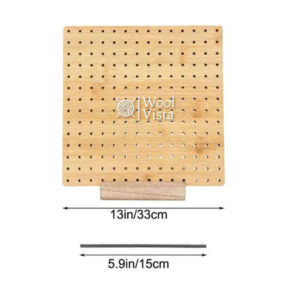 WOODEN BLOCKING BOARD (FOR GRANNY’S SQUARE)