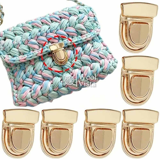 PUSH CLASP LOCK FOR BAGS (1 PIECE)