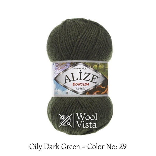 ALIZE BURCUM KLASIK - YARN BALL