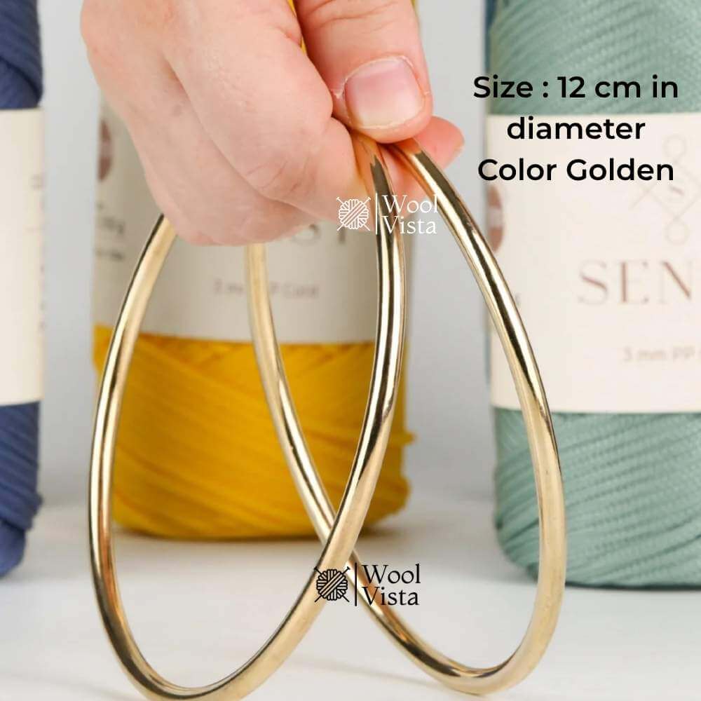 BAG HANDLES FOR CROCHET BAGS AND PURSE