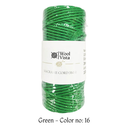 IMPORTED MACRAME CORD - 3MM