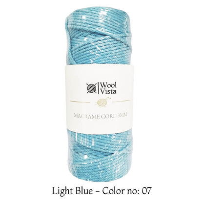 IMPORTED MACRAME CORD - 3MM