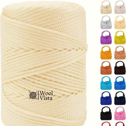 PREMIUM BRAIDED IMPORTED POLYESTER MACRAME CORD - 3MM