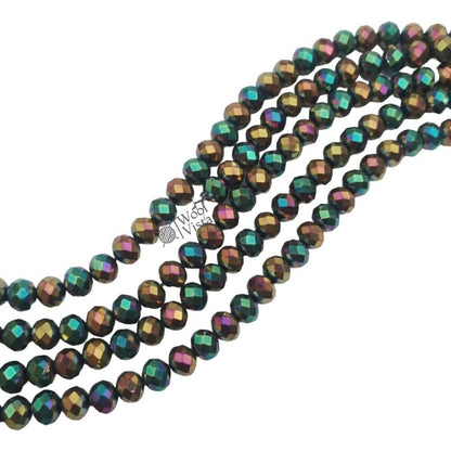 BURST COLOR GLASS FLAT BEADS 8MM – DIY JEWELRY & CRAFT SUPPLIES