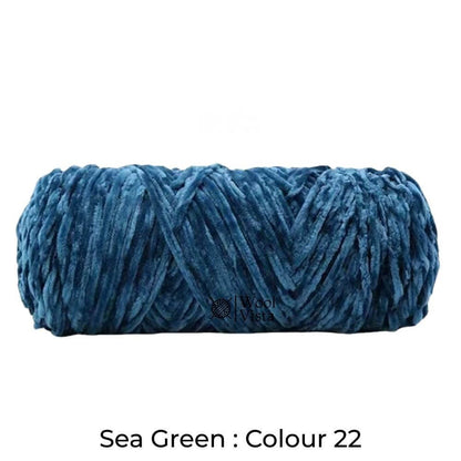 VELVET CHENILLE YARN - VELVET YARN BALL