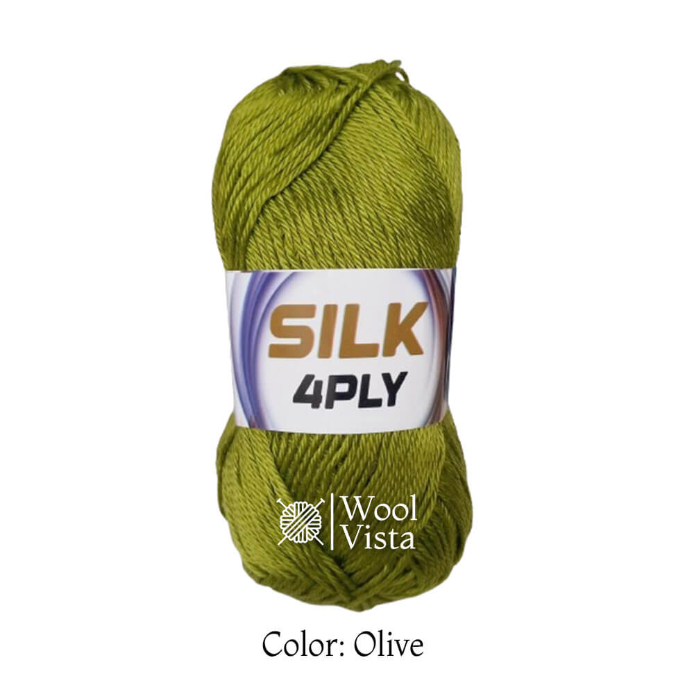 SUPER SOFT SILKY YARN BALL (PACK OF 4 YARN BALLS)