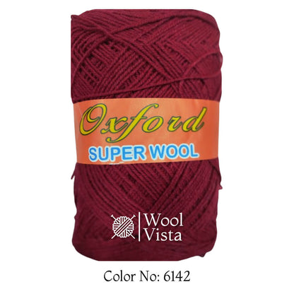 OXFORD SUPER WOOL - 3PLY CRYSTAL YARN BALL