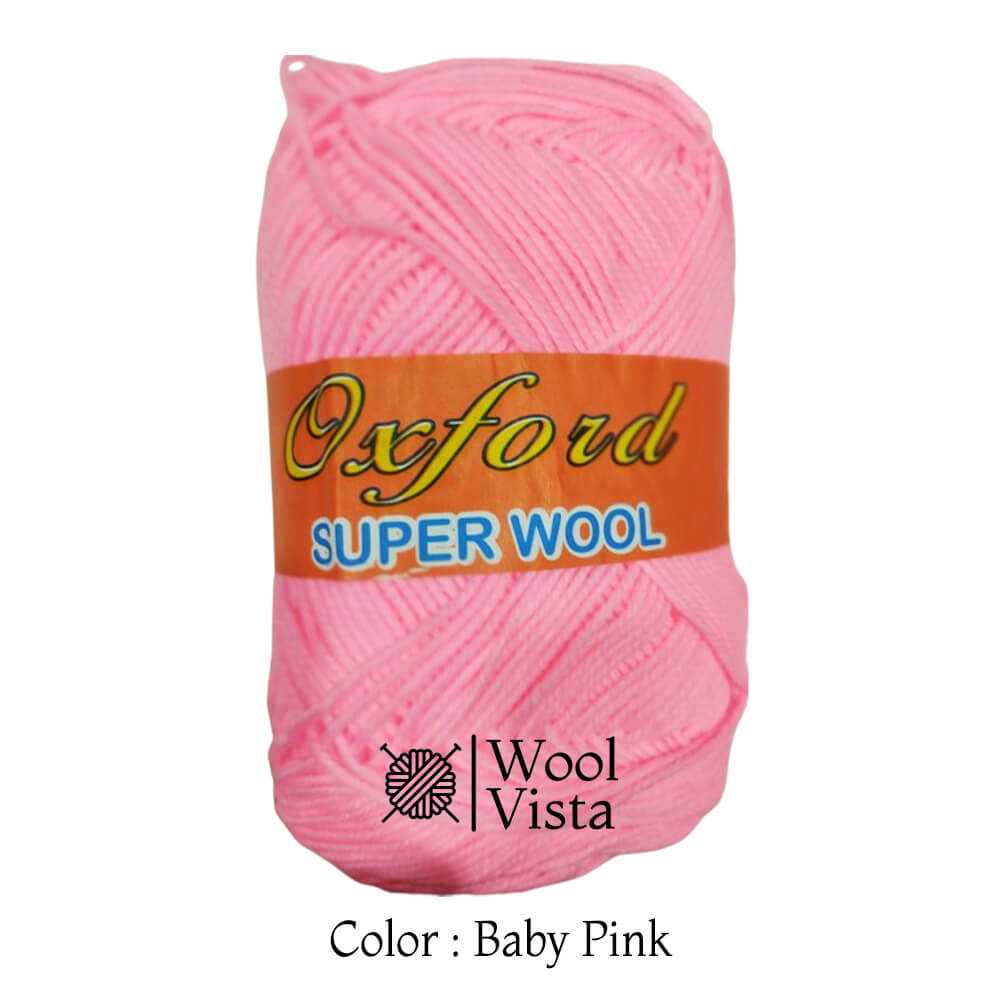 OXFORD SUPER WOOL - 3PLY CRYSTAL YARN BALL