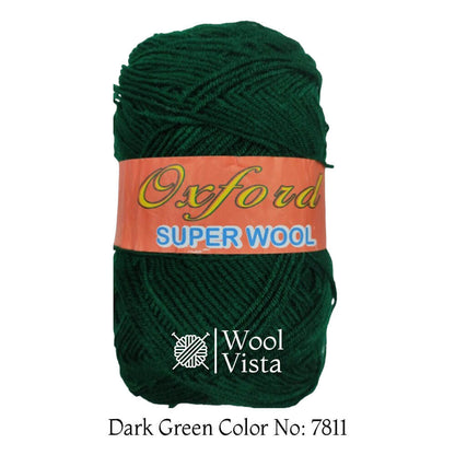 OXFORD SUPER WOOL - 3PLY CRYSTAL YARN BALL