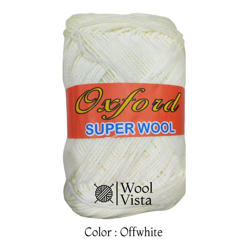 OXFORD SUPER WOOL - 3PLY CRYSTAL YARN BALL