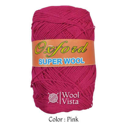 OXFORD SUPER WOOL - 3PLY CRYSTAL YARN BALL