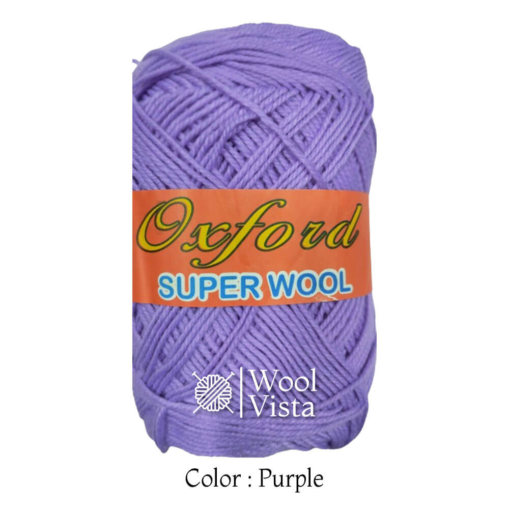 OXFORD SUPER WOOL - 3PLY CRYSTAL YARN BALL