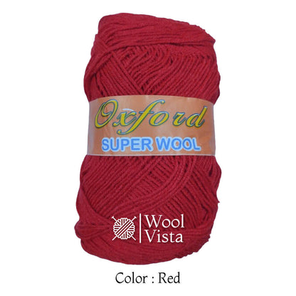 OXFORD SUPER WOOL - 3PLY CRYSTAL YARN BALL