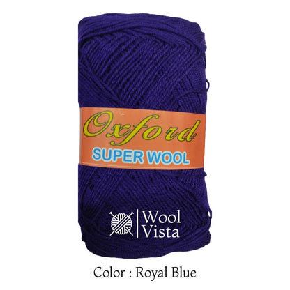 OXFORD SUPER WOOL - 3PLY CRYSTAL YARN BALL