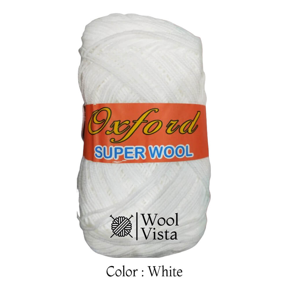 OXFORD SUPER WOOL - 3PLY CRYSTAL YARN BALL