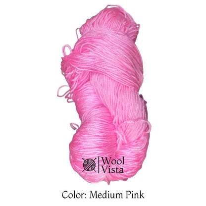 SUPER SOFT SILKY YARN HANKS